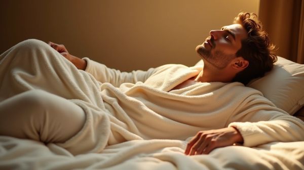 Pour un confort optimal, choisissez un peignoir éponge homme