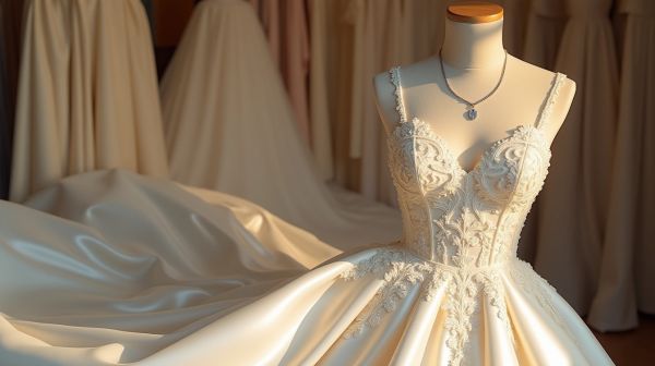 Robe de mariée Saint-Étienne : vos créations sur-mesure avec Dallia Création
